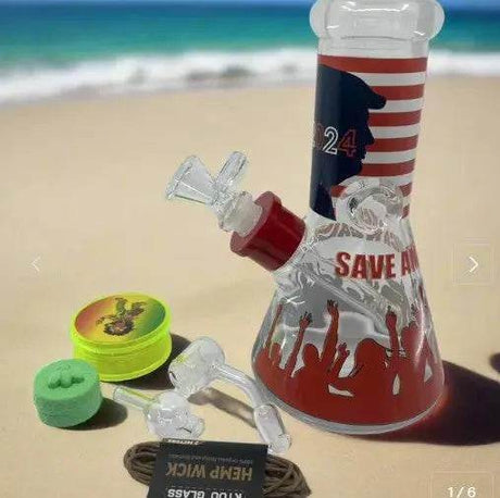 Donald Trump SAVE USA 2024 Bong - SmokeMEGA