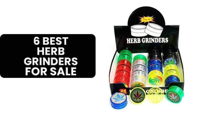 6 Best Herb Grinders For Sale $14.99 To $49.99 - SmokeMEGA