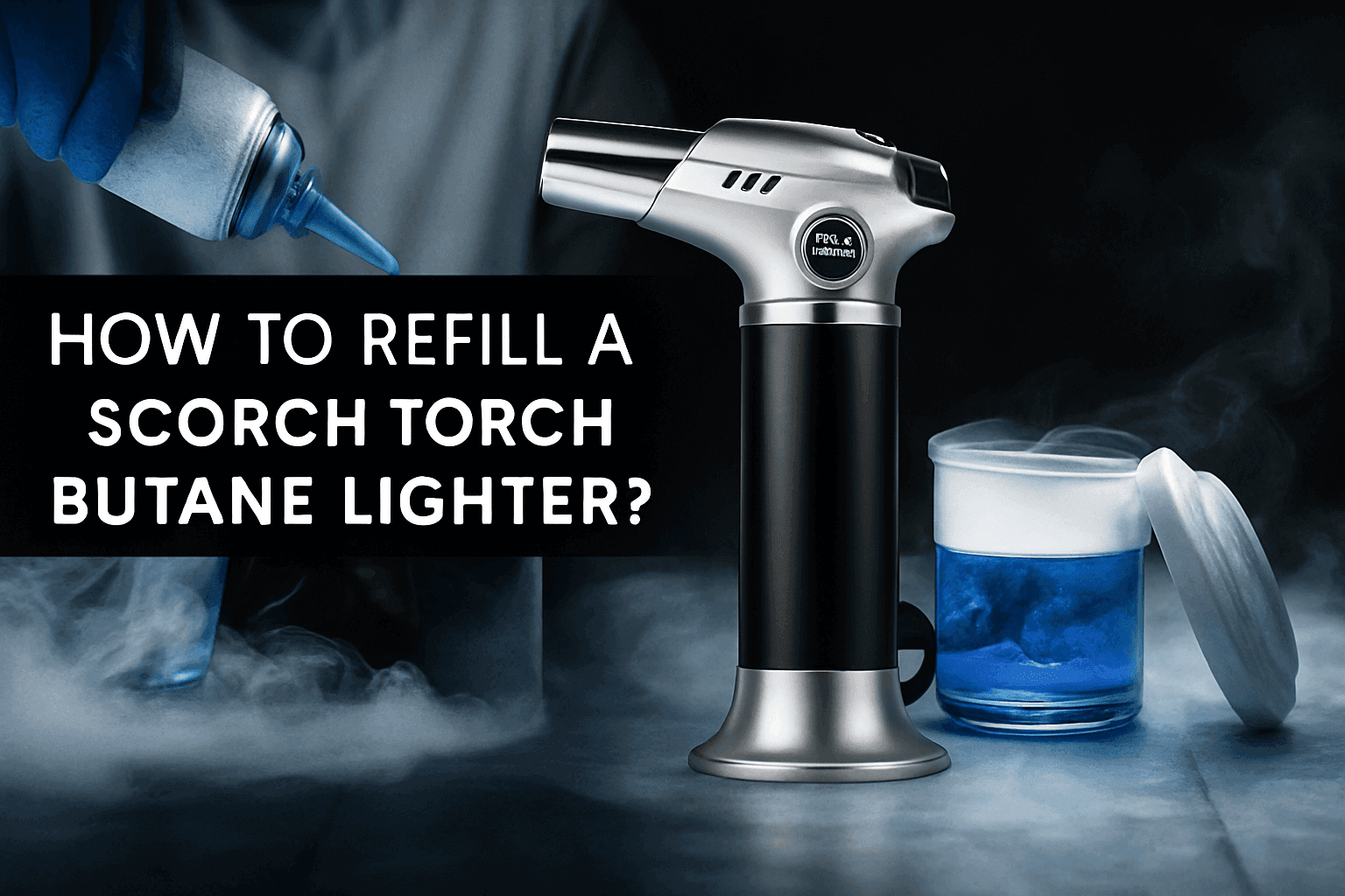 Refill Your Scorch Torch Lighter the Right Way - SmokeMEGA