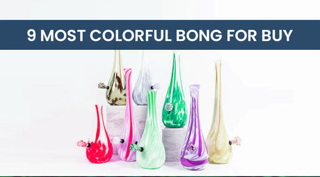 9 Most Colorful Bong for Buy