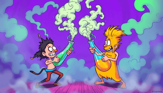 The Epic Bong Fight Meme: Smoke 'Em If You Got 'Em at SmokeMEGA - SmokeMEGA