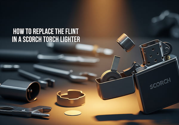 How To Replace Flint In Scorch Torch Lighter? - SmokeMEGA