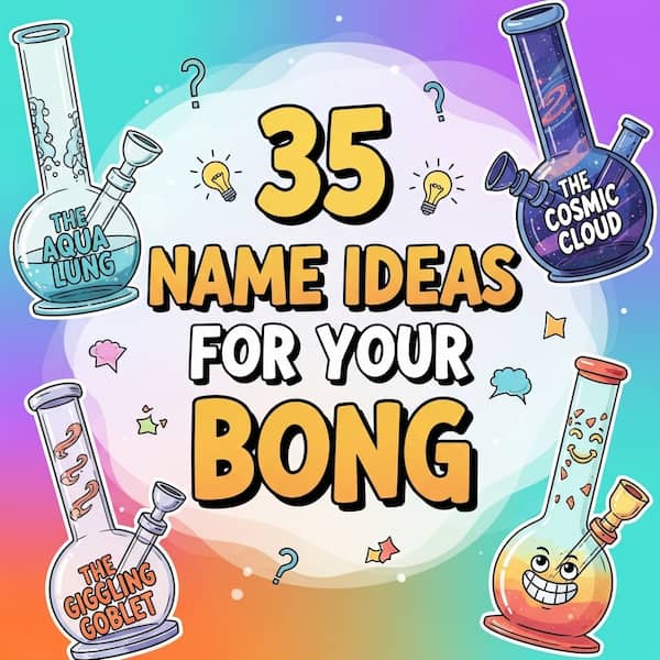 35 name ideas for bong