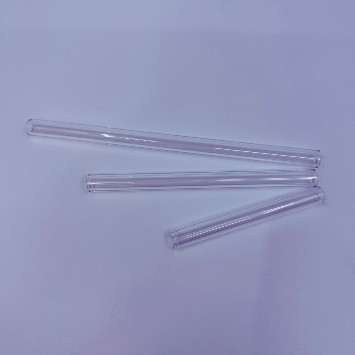 Clear View Glass Tubes - 20 Premium Lightweight & Durable Vials
