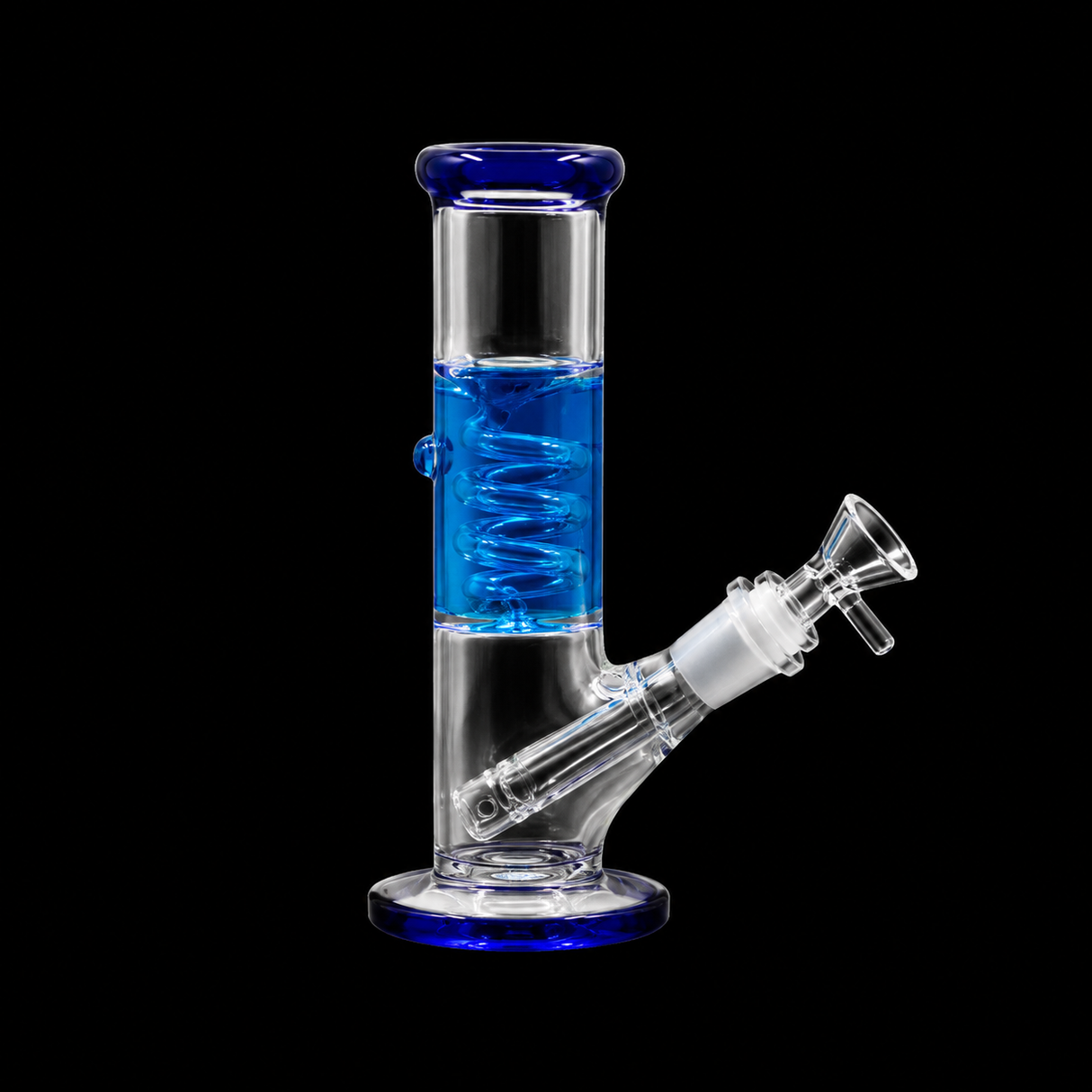 Glycerin Straight Shooter Water Pipe Bong with 14mm Male Bowl