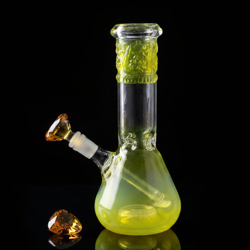 10" Illocution Color American Made Fume Beaker Bong