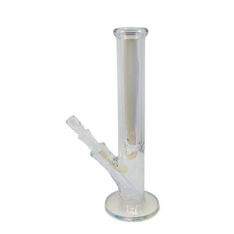 14 Inch Metallic Straights Water Bong - SmokeMEGA