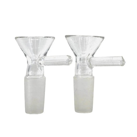 14-mm Male Funnel Borosilicate Glass Bowl - SmokeMEGA