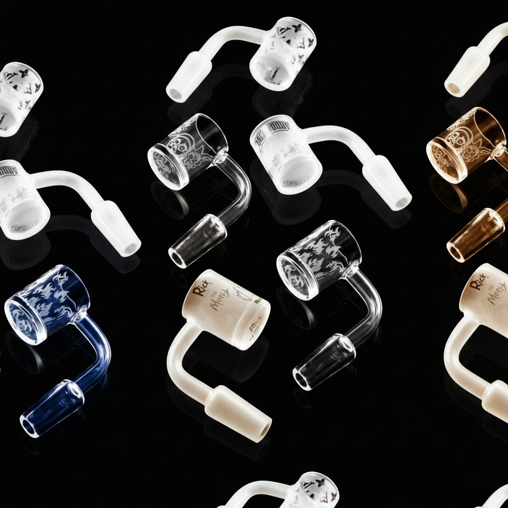 14 mm different Caracter Design Quartz Banger - SmokeMEGA