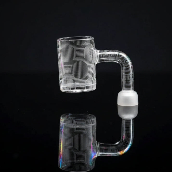 14 mm different Caracter Design Quartz Banger - SmokeMEGA