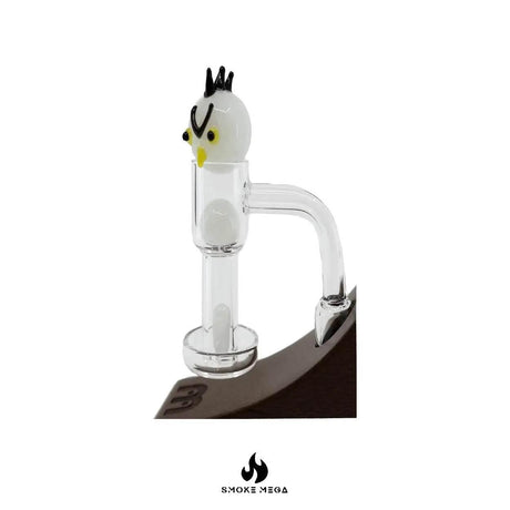 14mm 90° Angle Quartz Turp Slurper Set- Different Designs - SmokeMEGA