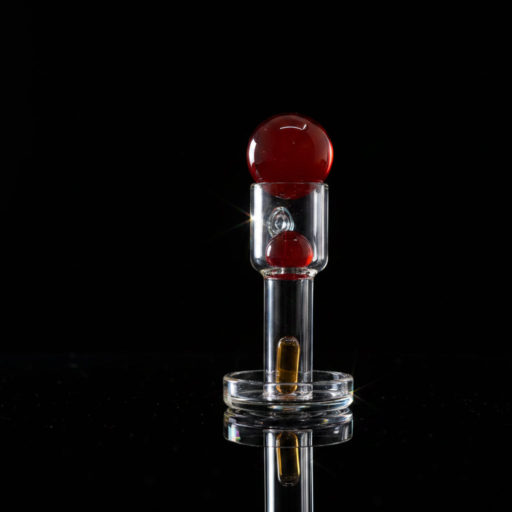 14mm 90° Angle Quartz Turp Slurper Set- Different Designs - SmokeMEGA