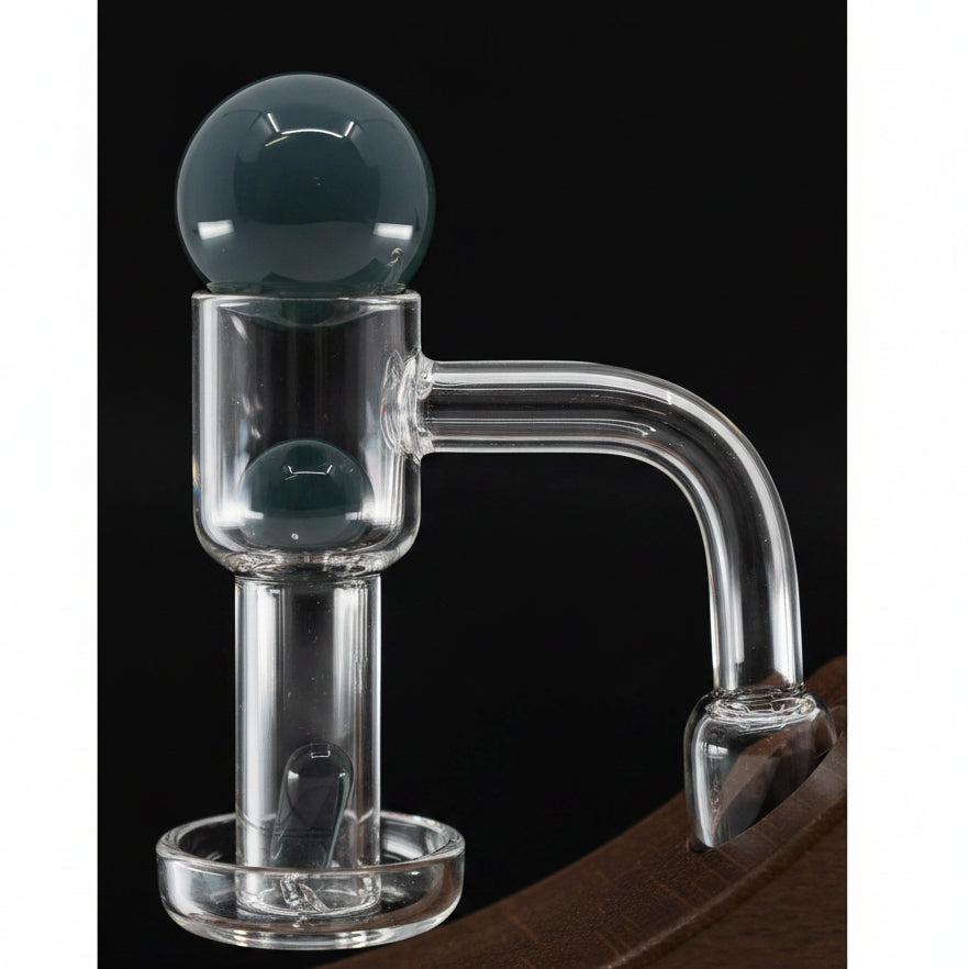 14mm 90° Angle Quartz Turp Slurper Set- Different Designs - SmokeMEGA