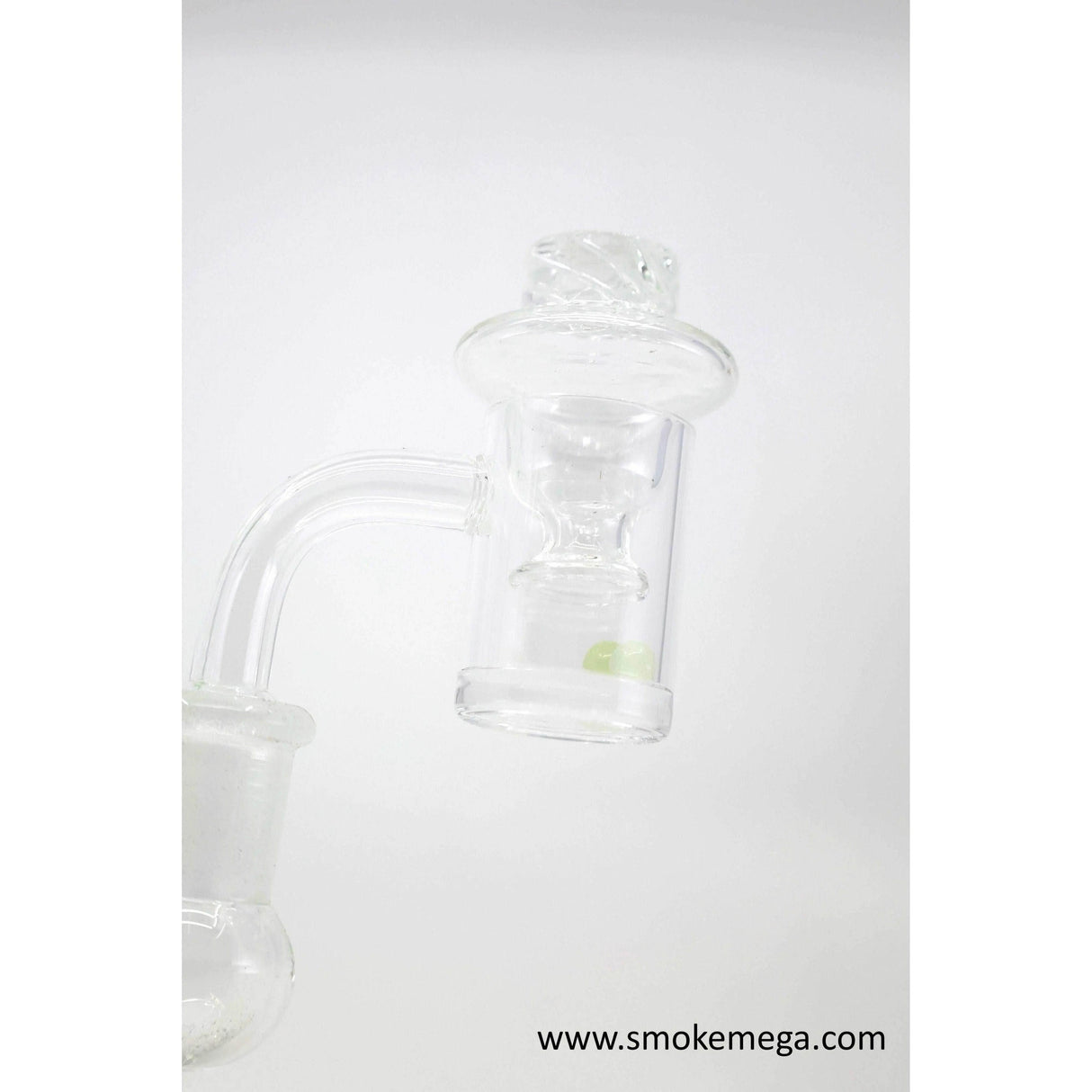14mm Color Base Spin Quartz Banger - SmokeMEGA