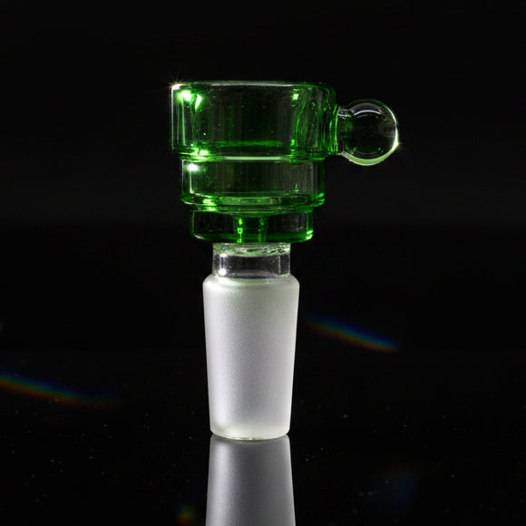 14mm Color Bowls with Side Handle - SmokeMEGA