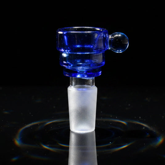 14mm Color Bowls with Side Handle - SmokeMEGA