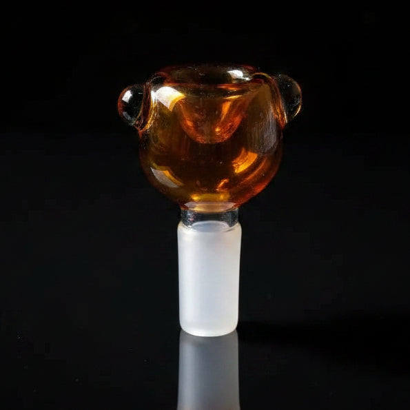 14mm Glass on Glass Bubble Bowl - SmokeMEGA