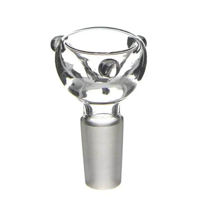 14mm Male Funnel Bowl, Bong Borosilicate Glass - SmokeMEGA