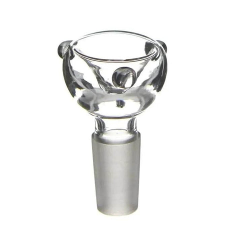 14mm Male Funnel Bowl, Bong Borosilicate Glass - SmokeMEGA