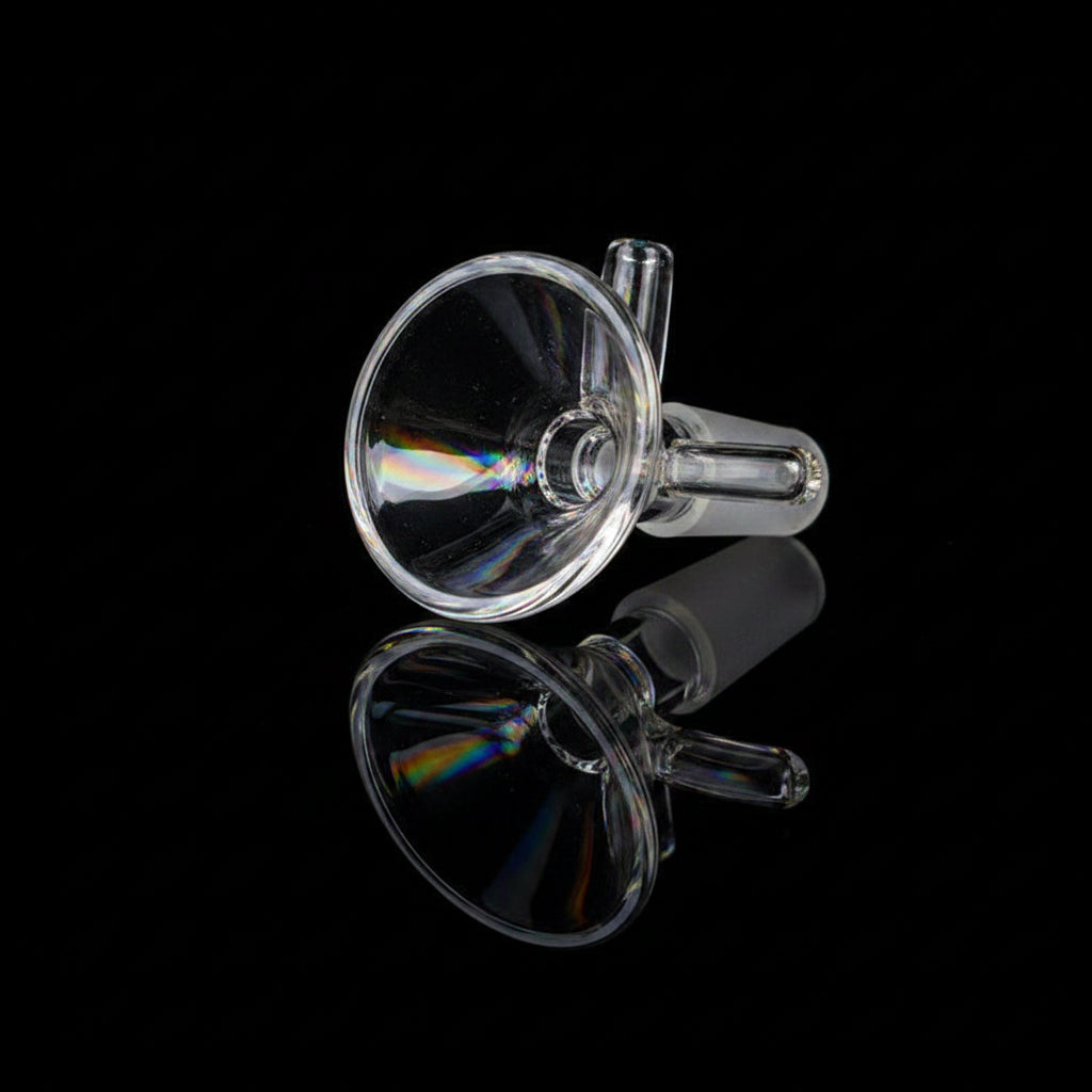 14mm-Male Handled Glass Bowl - SmokeMEGA