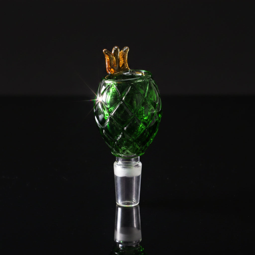14mm Male Pineapple Shape Glass Bowls - SmokeMEGA