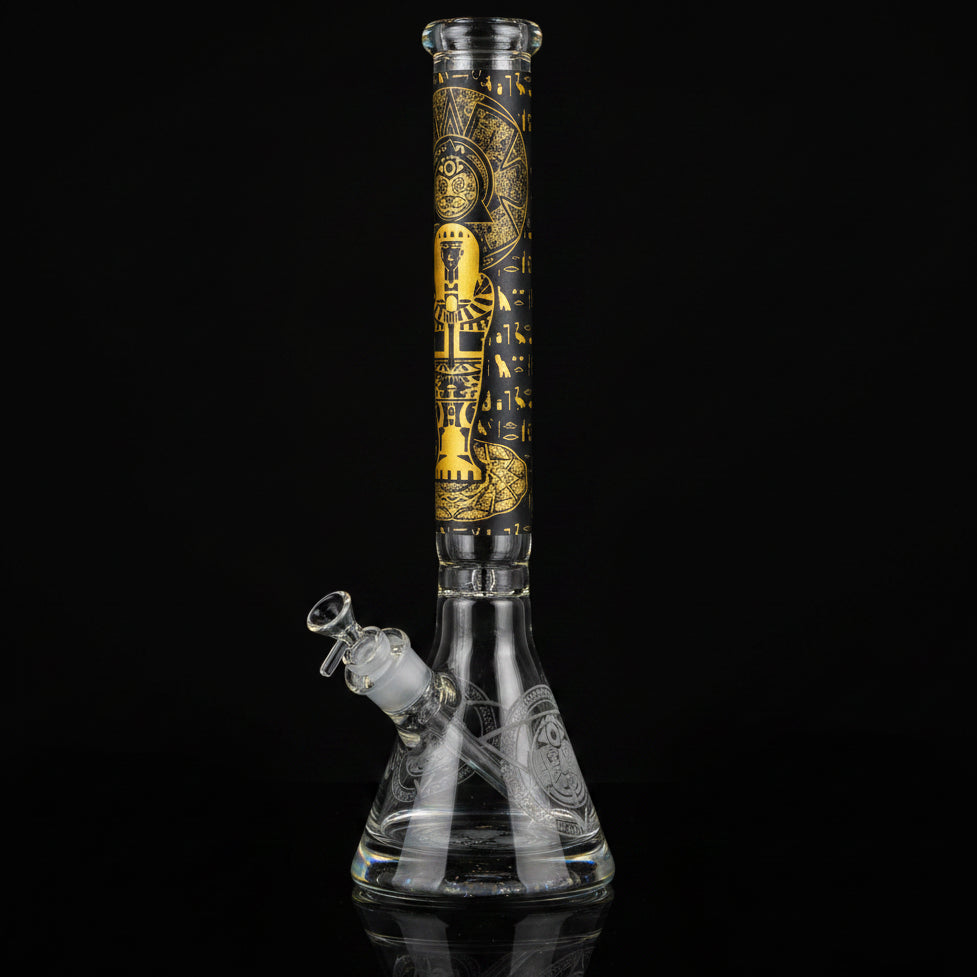 16 Inch Beaker Bong - Assorted Graphics - SmokeMEGA