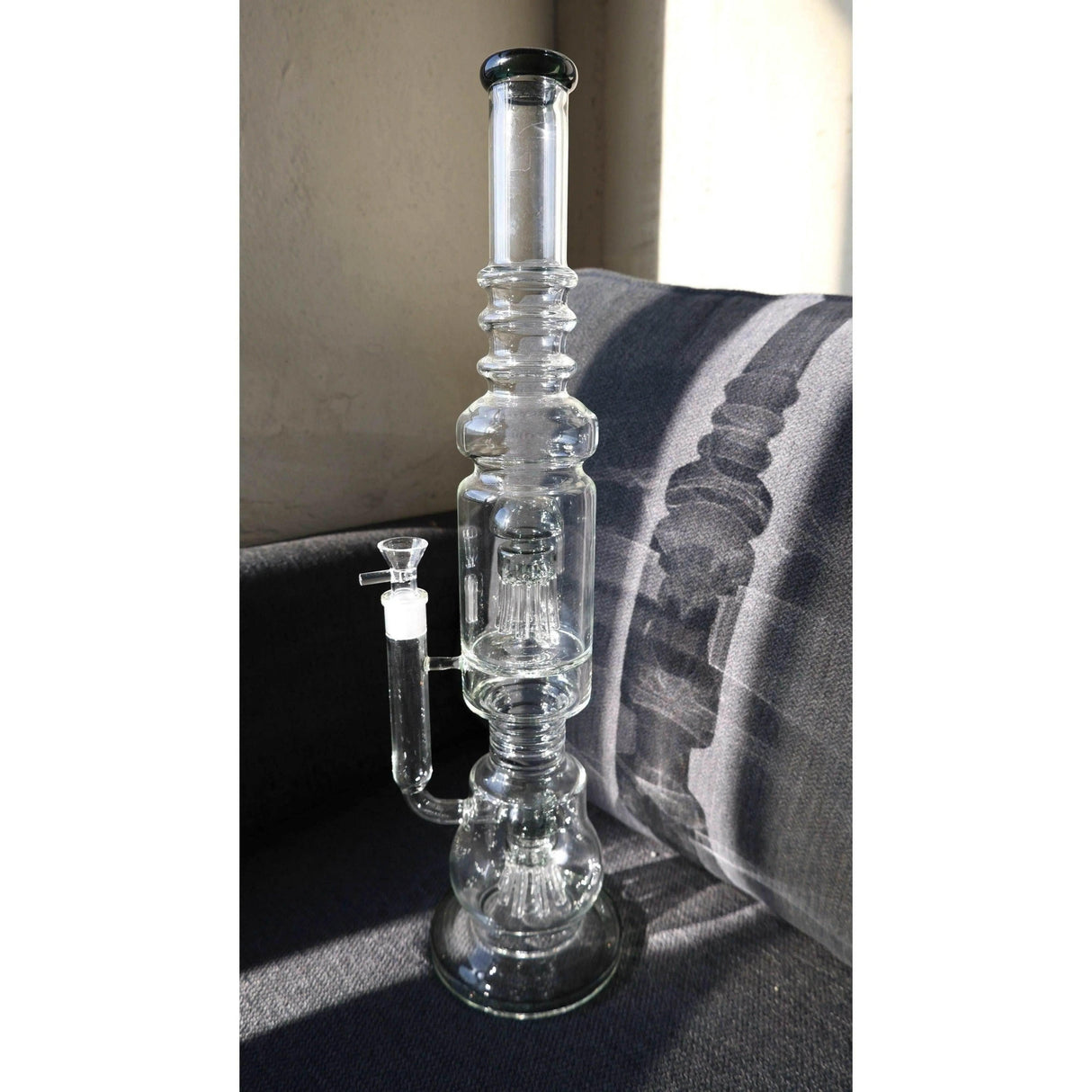 20 Inch Mushrooms-Jellyfish Perc Big Bongs Thick Glass Huge Water pipe - SmokeMEGA