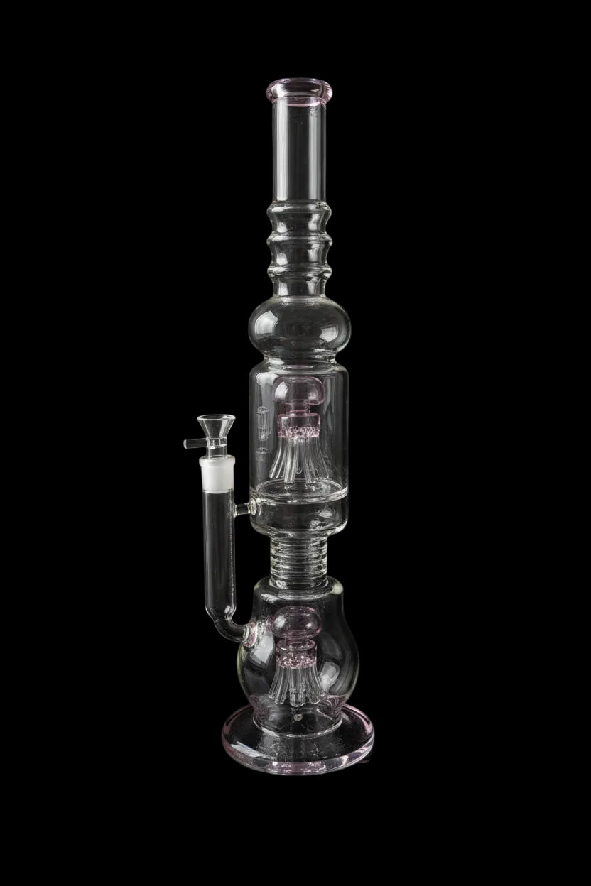20 Inch Mushrooms-Jellyfish Perc Big Bongs Thick Glass Huge Water pipe - SmokeMEGA