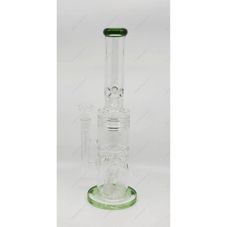 20 inch Triple Shower head button Water Bong - SmokeMEGA