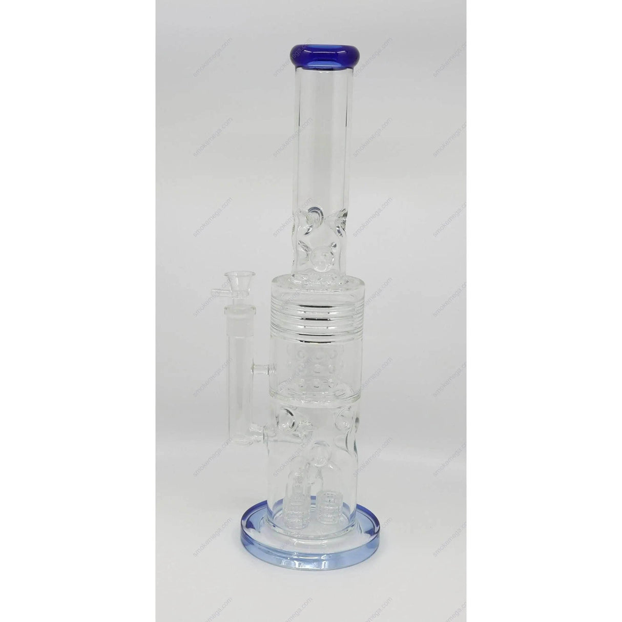 20 inch Triple Shower head button Water Bong - SmokeMEGA