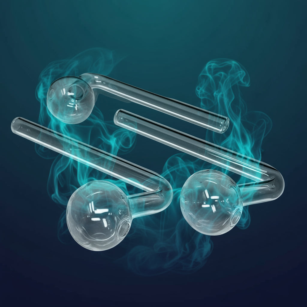 4" L Shaped Bent Oil Burner- 5 Pack