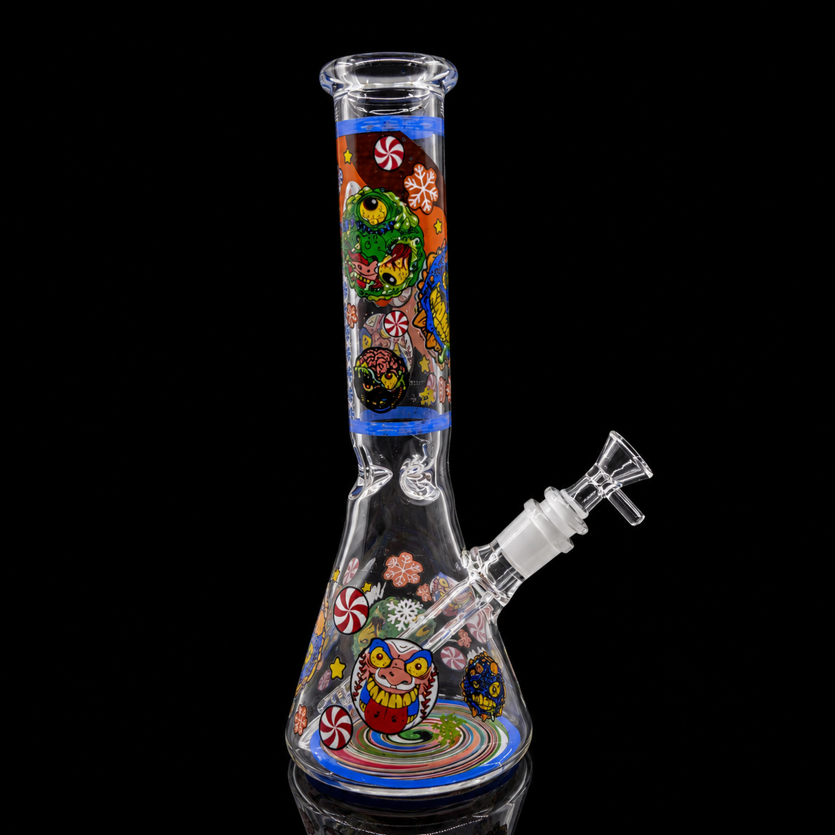 10 Inch Christmas Monster Beaker Bong | SmokeMEGA