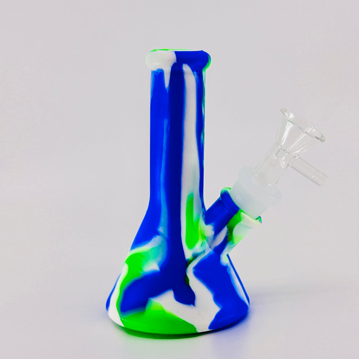 Silicone Bong | 5 Inch 4 PIECE Unbreakable Detachable Water Pipe ALL NEW