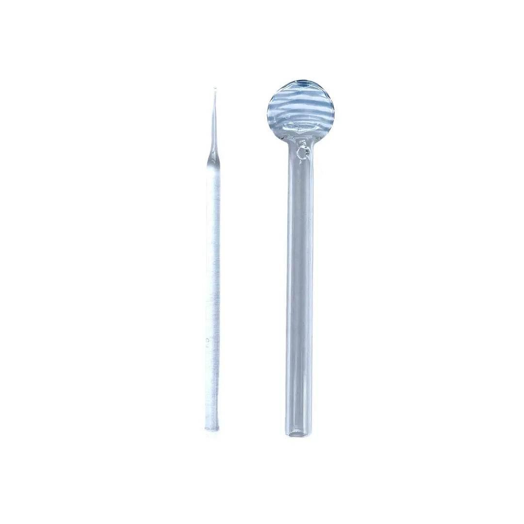 6 Inches Glass Oil Burner dab spoon pipe - SmokeMEGA