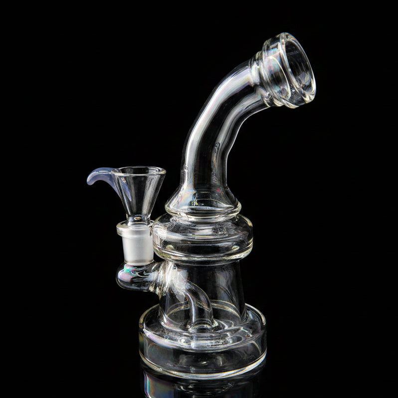 6 Inches Metal Color Dab Rig - SmokeMEGA