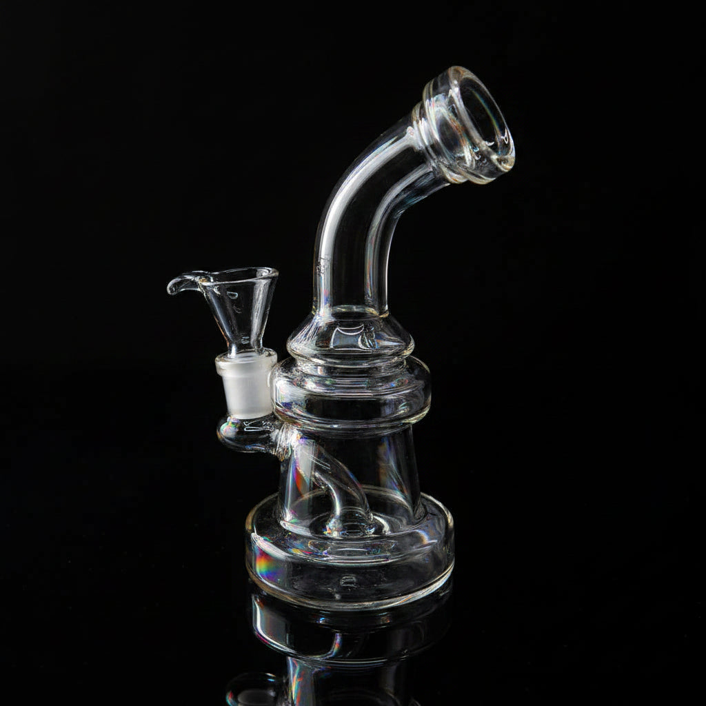 6 Inches Metal Color Dab Rig - SmokeMEGA