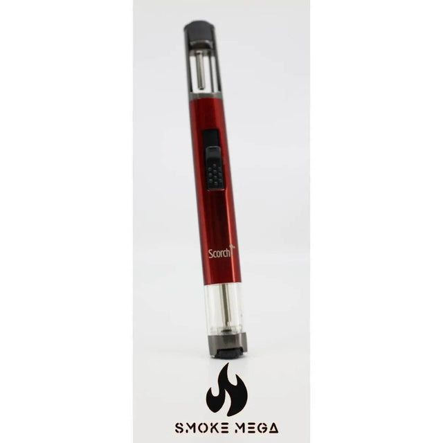 6162Scorch Torch Slim Pencil w/ Butane Window Single Flame Torch Lighter9 - SmokeMEGA