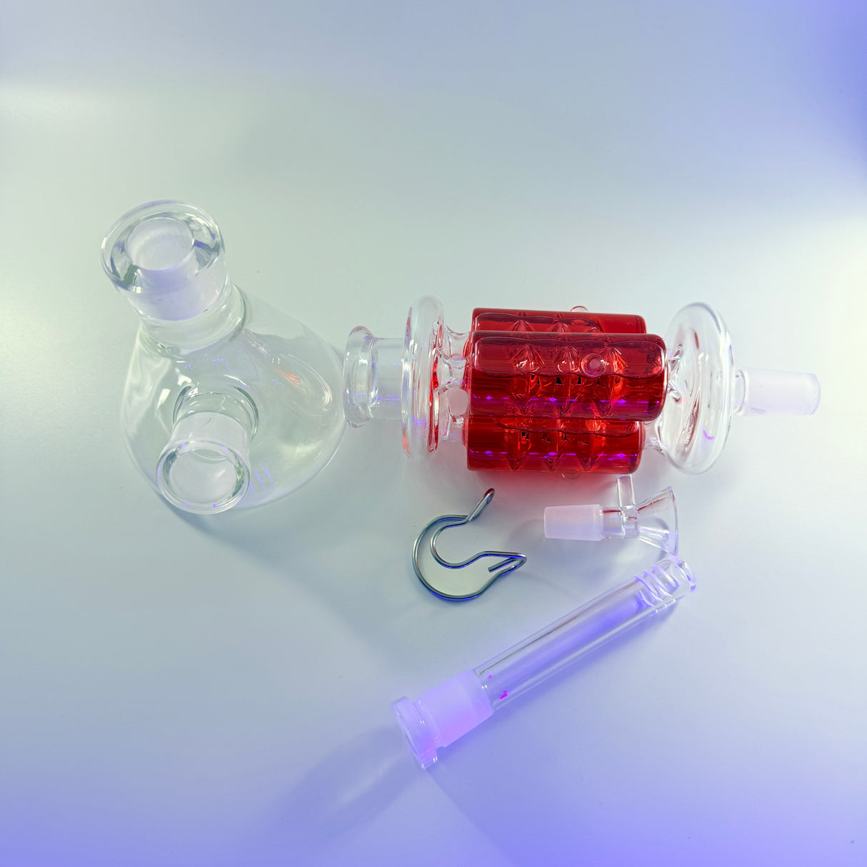 Glycerin Bong | Triple Coils Freezable 11 Inch Bong