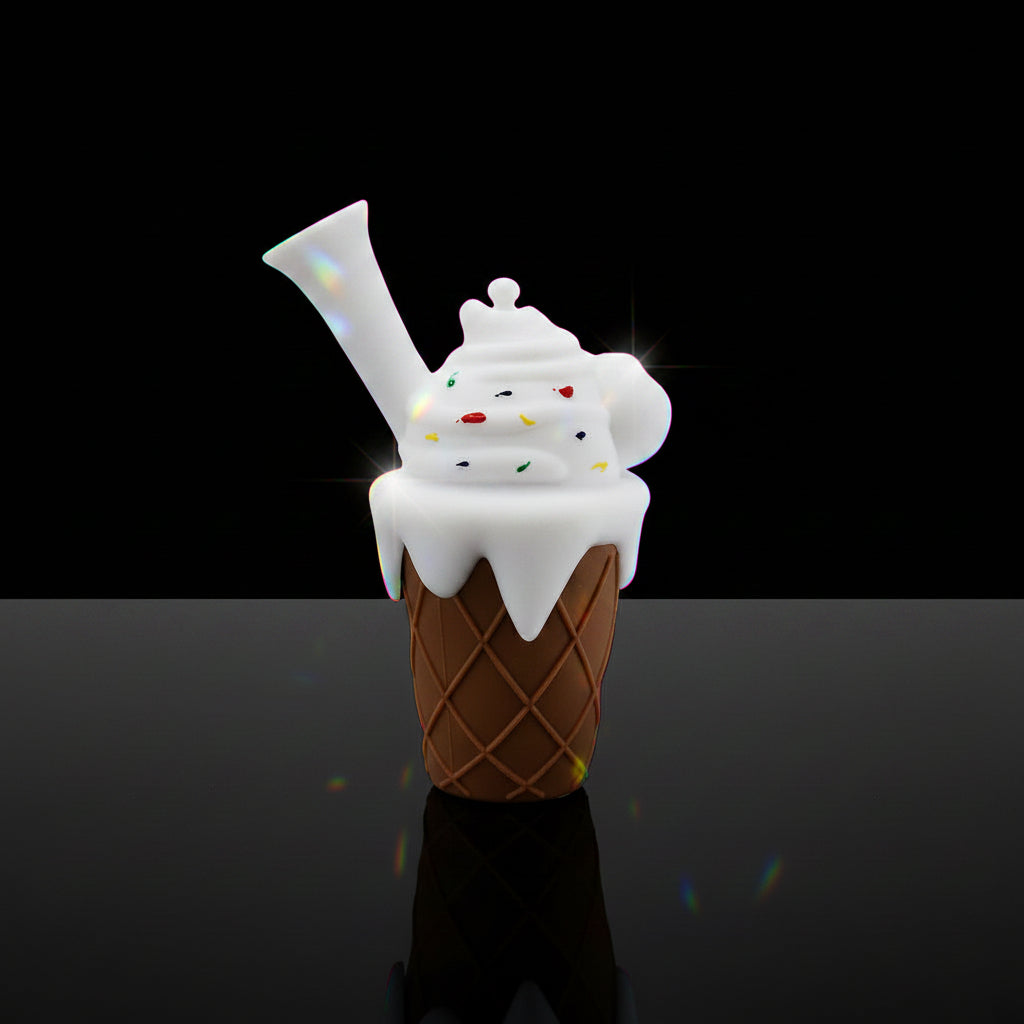 6" Ice Cream Silicone Dab Rig