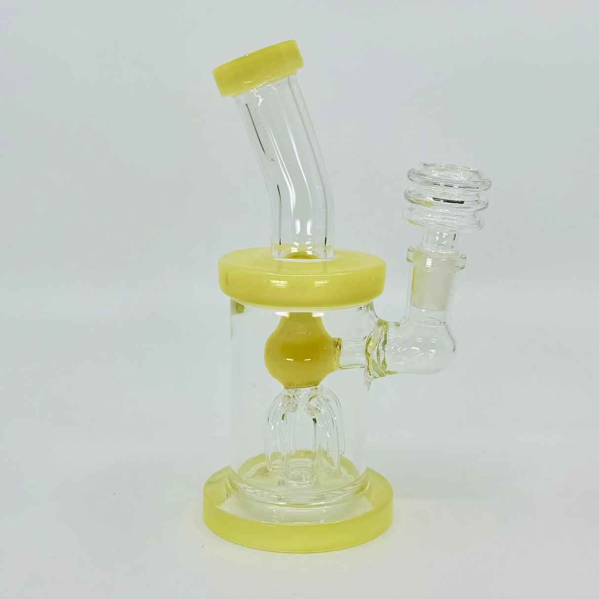 6" Slime Color Tree Perc Dab Rig
