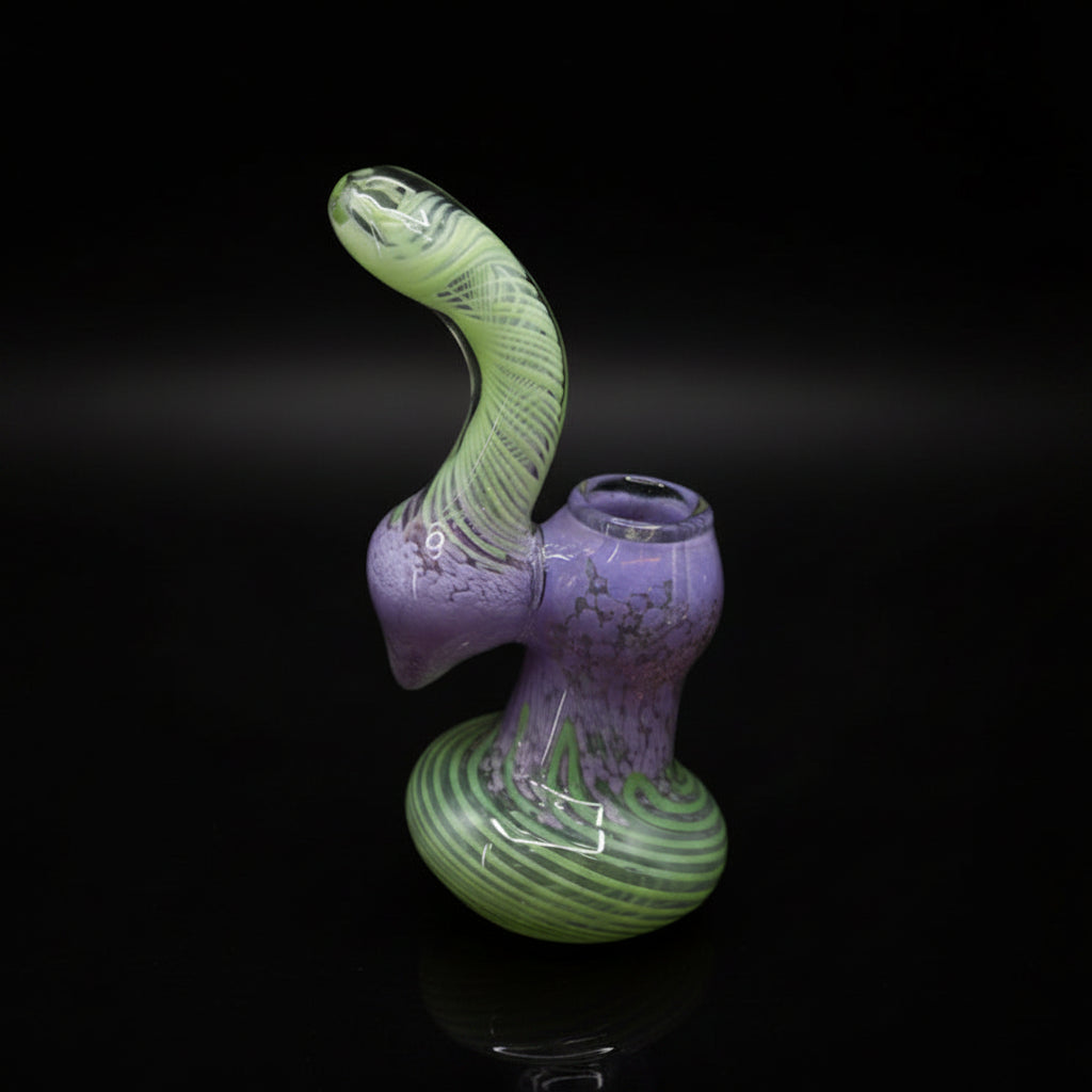 7-Inch Color Art Frit Bubbler - SmokeMEGA