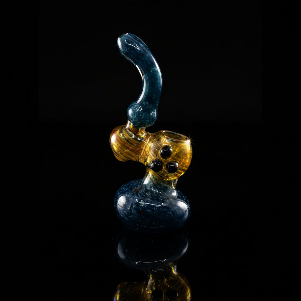 7 Inch Glass Frit Bubbler - SmokeMEGA