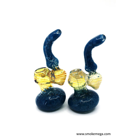 7 Inch Glass Frit Bubbler - SmokeMEGA