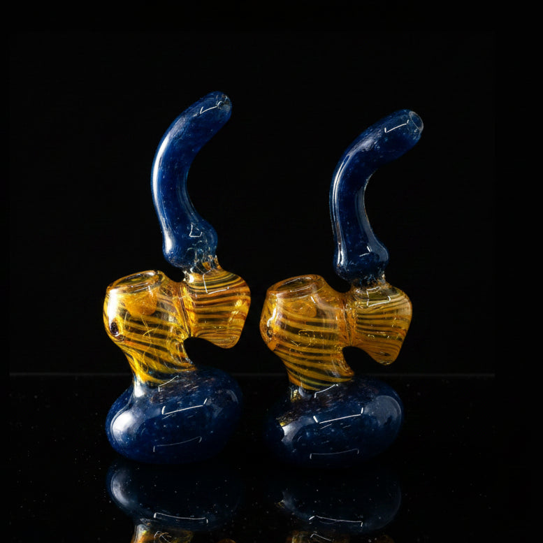 7 Inch Glass Frit Bubbler - SmokeMEGA