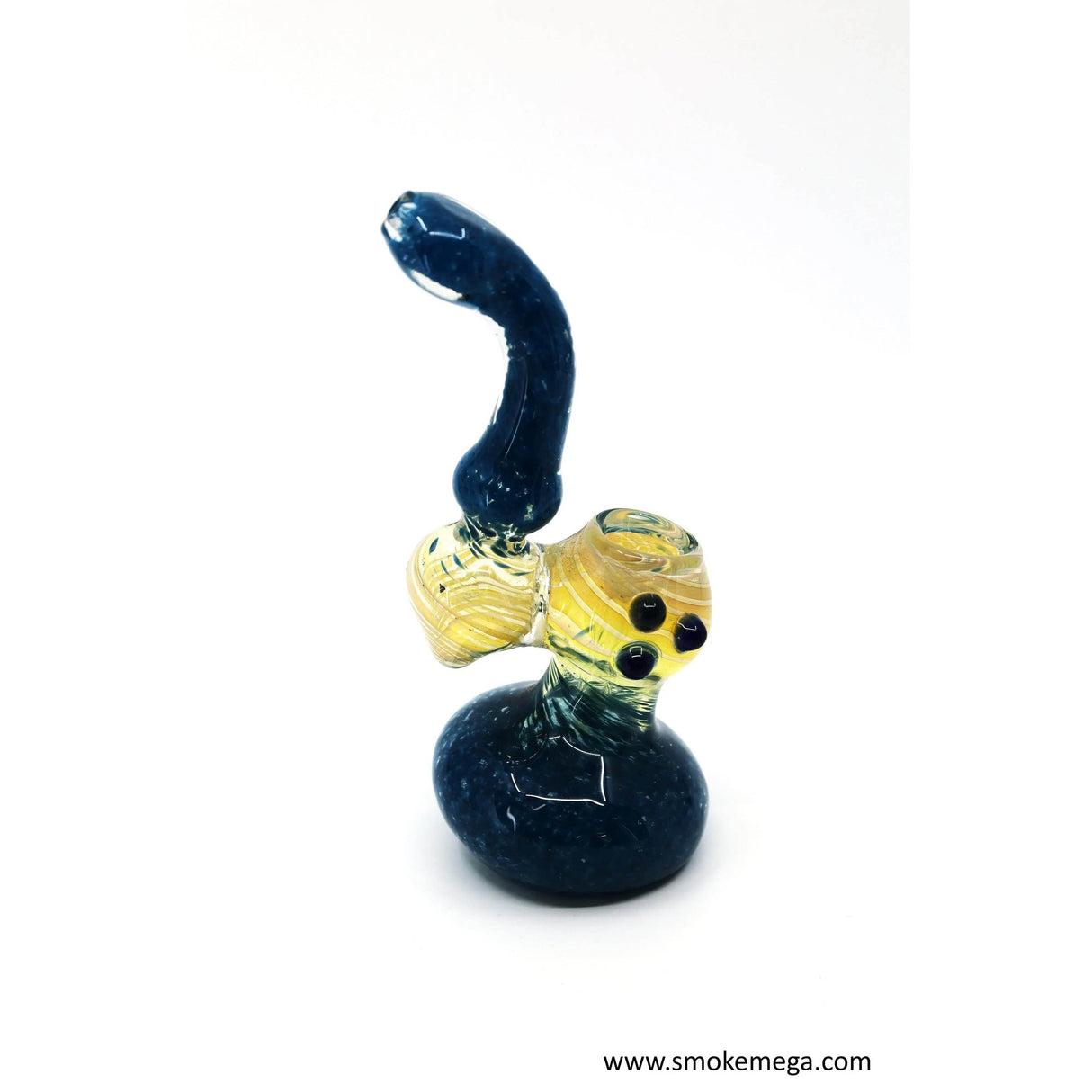 7 Inch Glass Frit Bubbler - SmokeMEGA