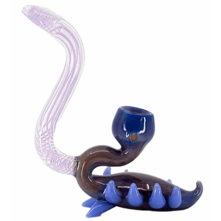 7 Inch Heady Fly Trap Sherlock Pipe - SmokeMEGA