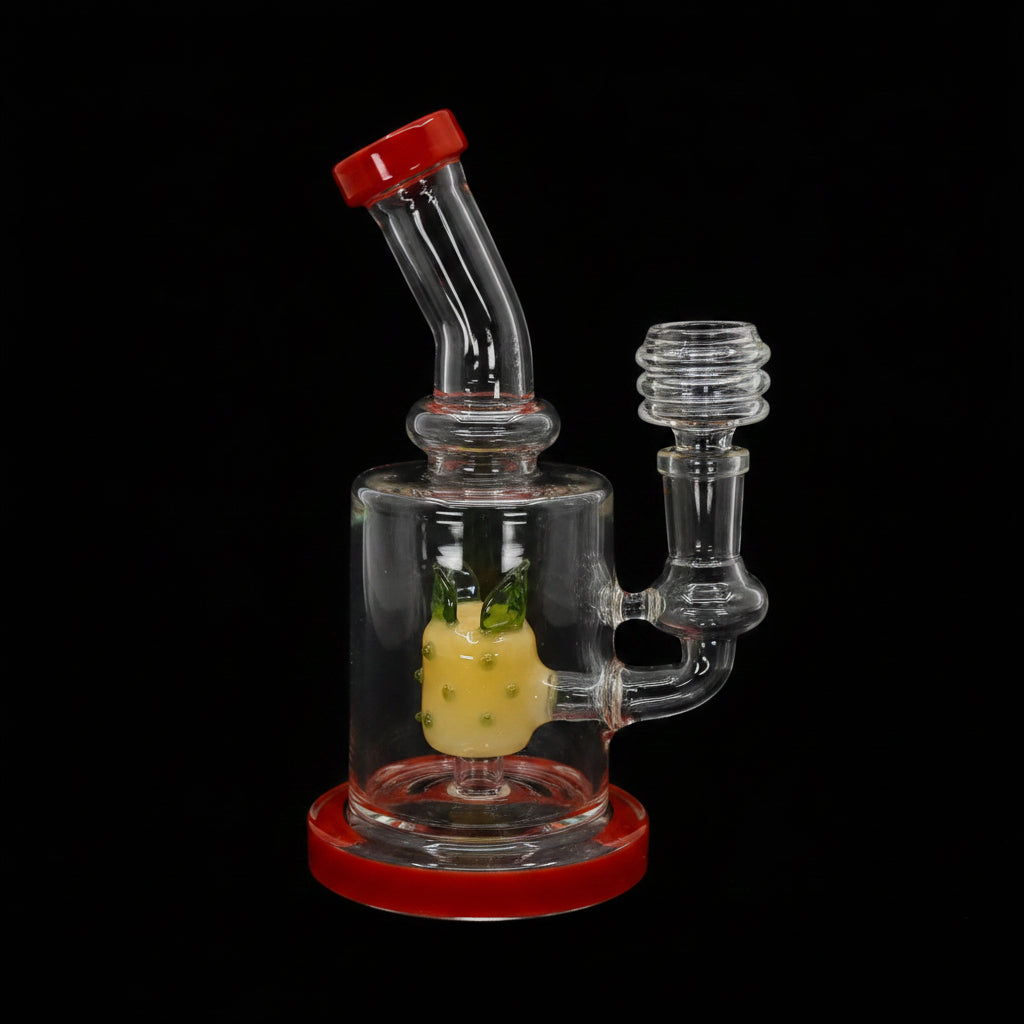 7" Pineapple Dab Rig with Shower Head Insert