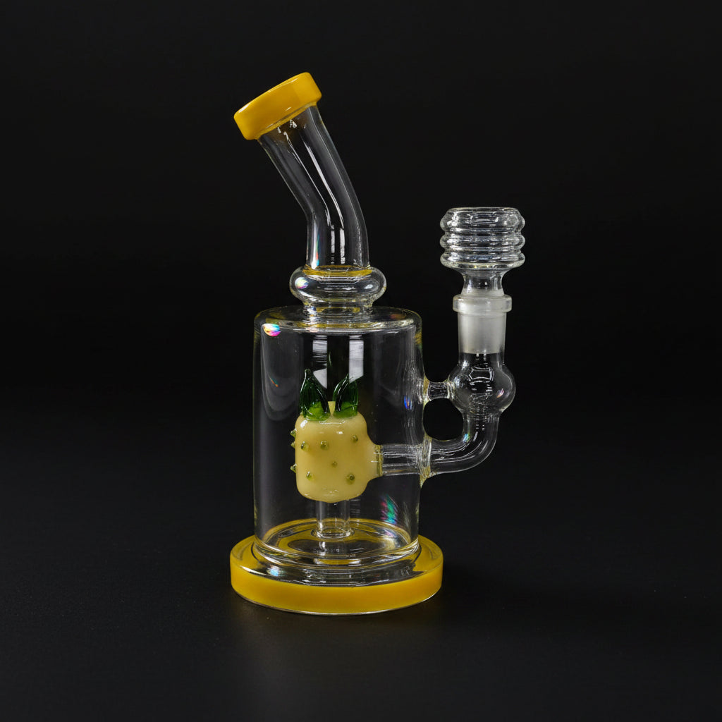 7" Pineapple Dab Rig with Shower Head Insert