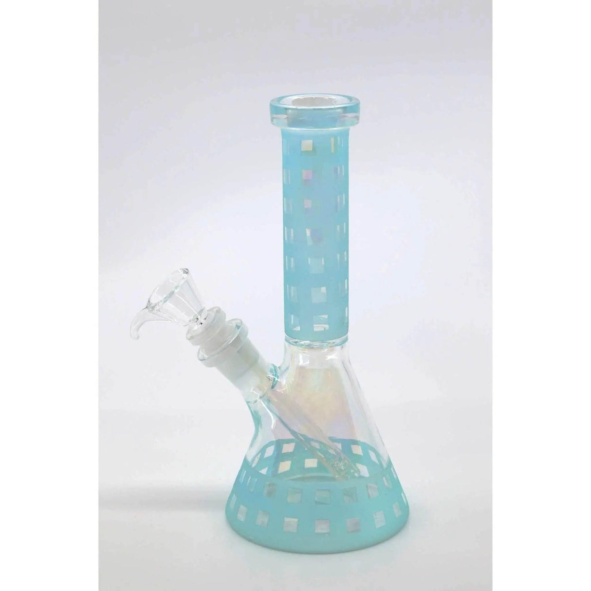 8 inch Glow In The Dark Bicker Bong - SmokeMEGA