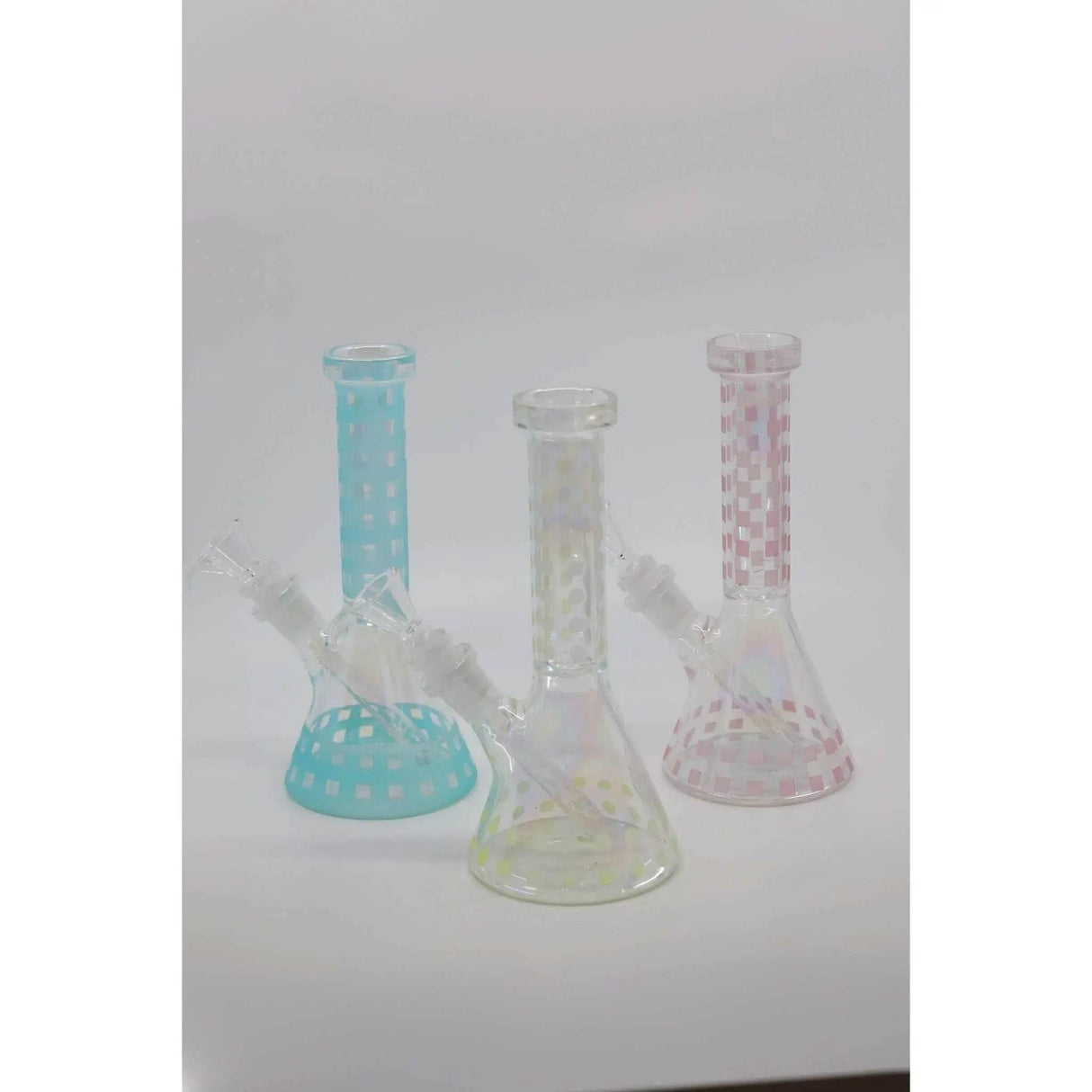 8 inch Glow In The Dark Bicker Bong - SmokeMEGA